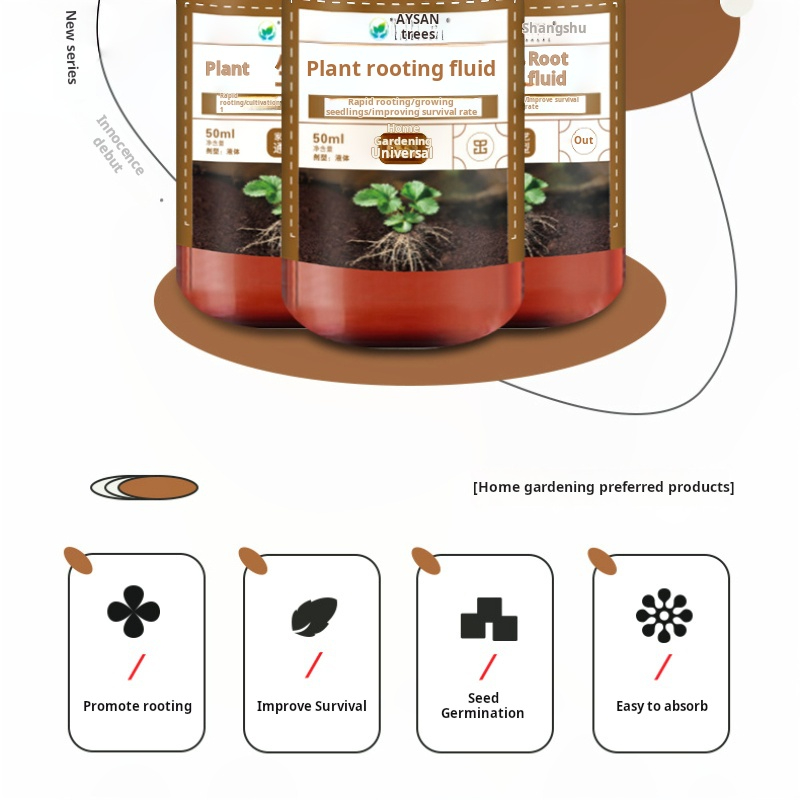 NEW 50ML Fast Rooting Stimulat - Root Stimulator Liquid recension och pris