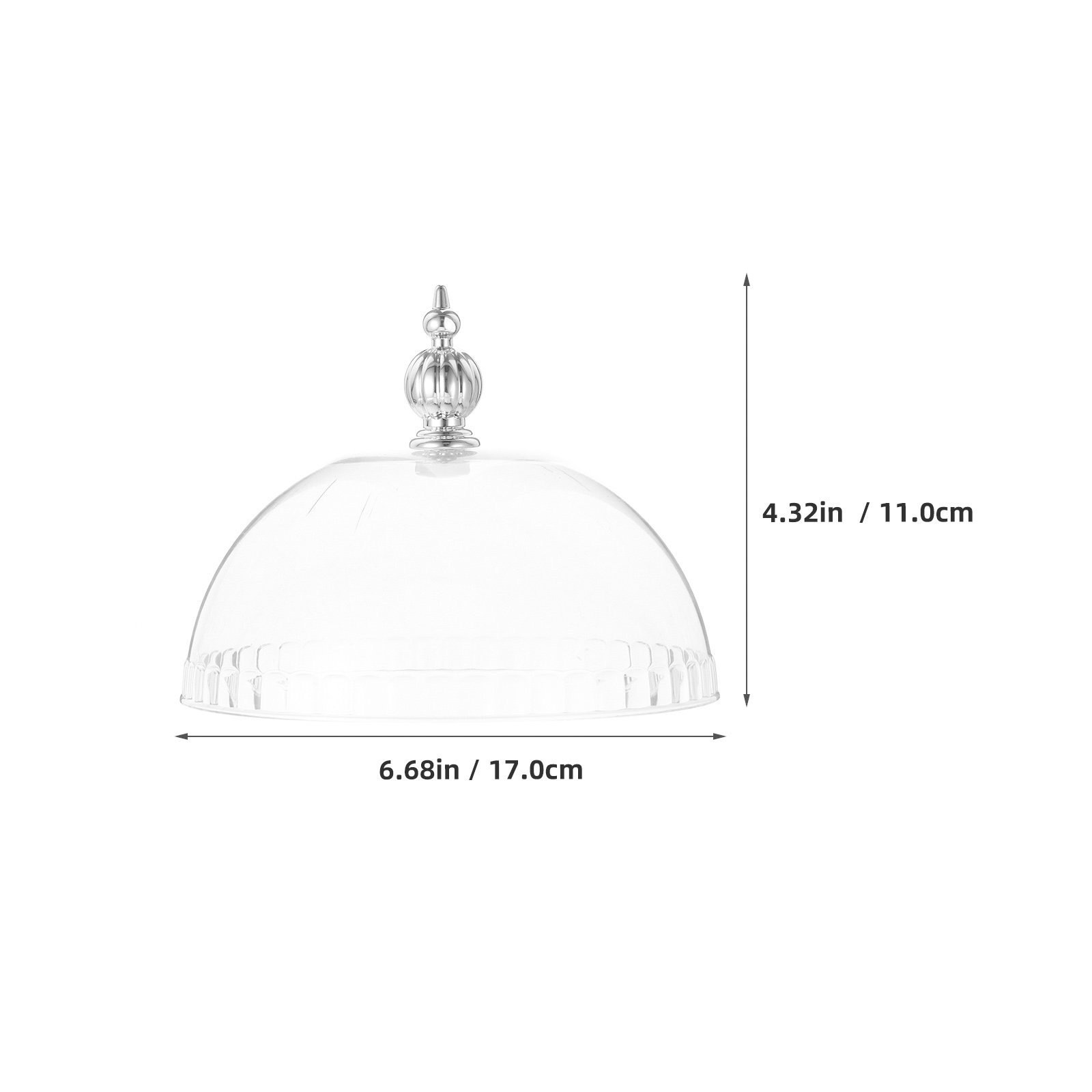 Clear Plastic Cake Dome Cover  - Plastic Dome Clear recension och pris