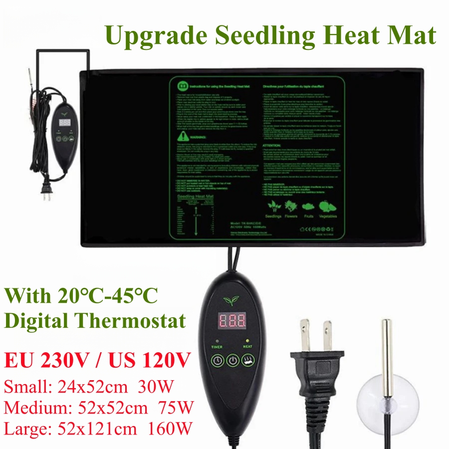 3 Sizes Upgrade Seedling Heat  - Heat Mat Seedling recension och pris